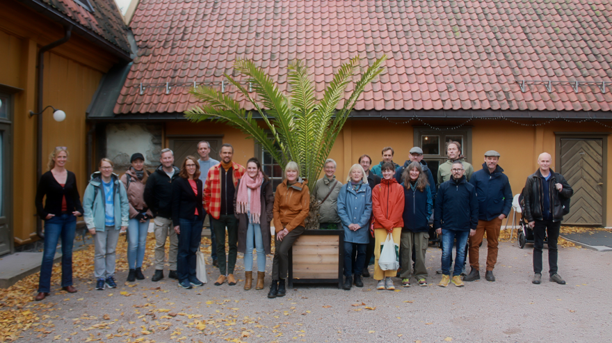 Nordiska nätverket för botaniska trädgårdar - gruppfoto
