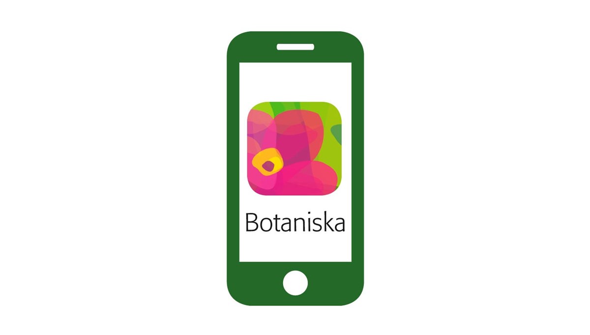 Appen Botaniska i mobilen