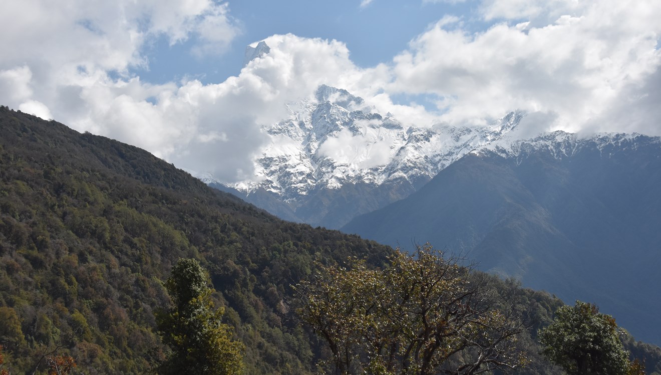 bergtopp Nepal